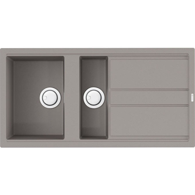 Мойка OMOIKIRI KITAGAWA 100-2-GR Artceramic/leningrad grey 4993804