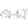 Смеситель OMOIKIRI TONAMI-C 4994012