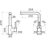 Смеситель OMOIKIRI NAKAGAWA-PA-P латунь/пастила 4974317